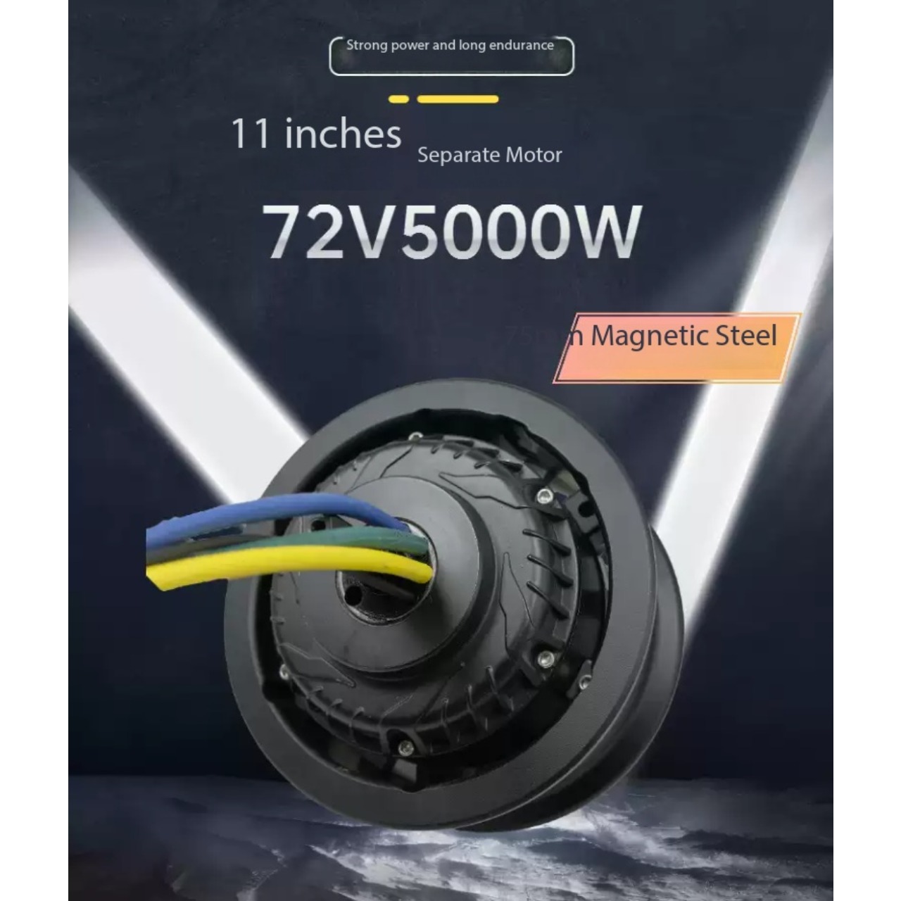5000W Hub Motor Kit 72V - محرك سكوتر كهربائي عالي السرعة بقطر
