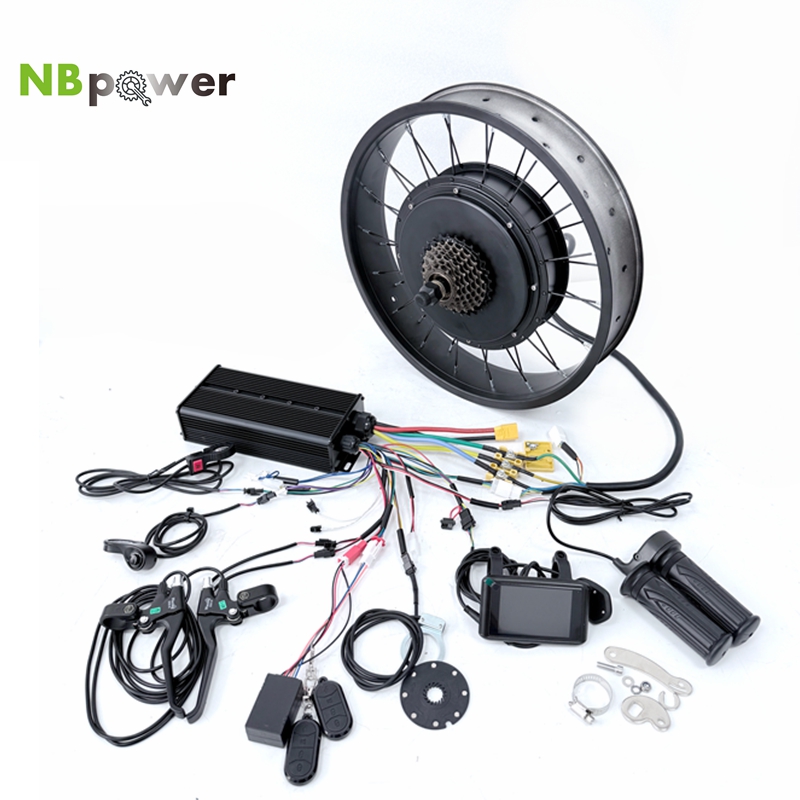 5000W Hub Motor Kit 72V - NBpower 72V 5000W 70-90km/h BLDC Hub