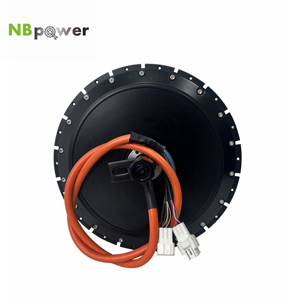 72V 8000W Brushless Hub Motor - محرك خلفي للدراجات الكهربائية NBpower 18x22mm