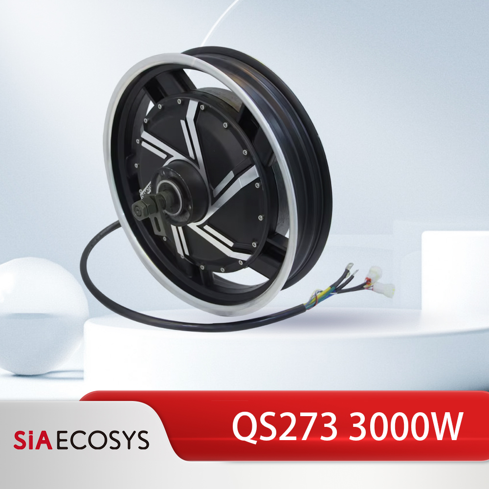17 Inch Motorcycle Rim Hub Motor 72V - محرك كهربائي QSMOTOR QS273 بقوة 3000