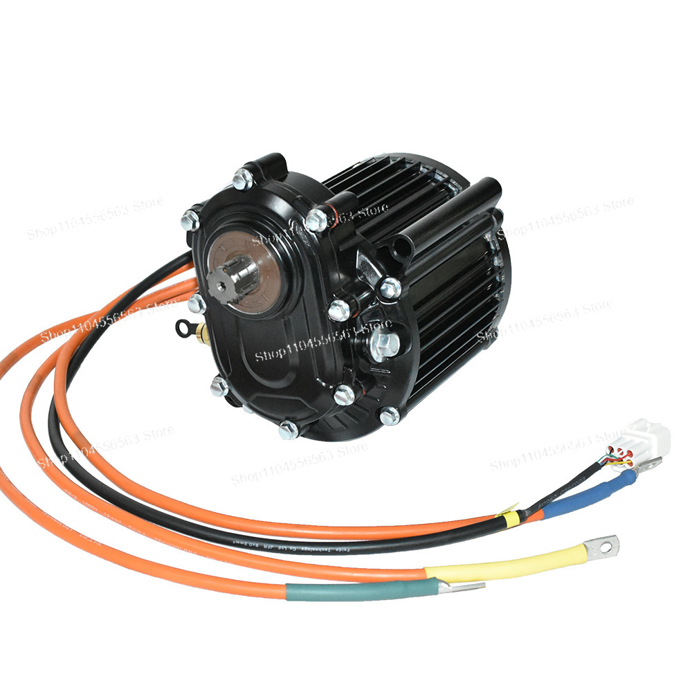 محرك كهربائي بدون فرش بقوة 200 - مراجعة High Torque Brushless Mid Motor Kit وسعره