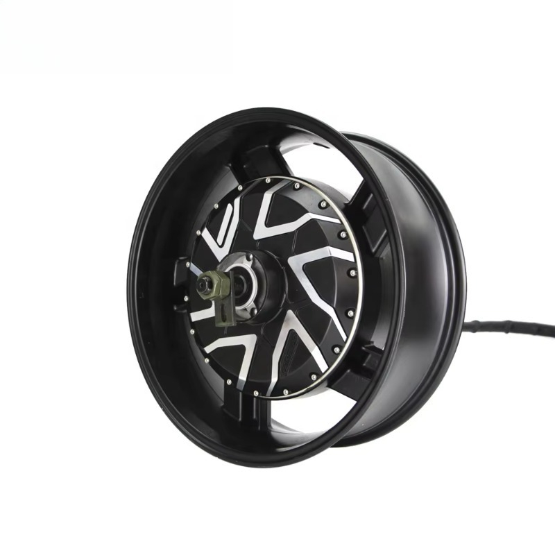 دراجة نارية كهربائية قوية للغا - مراجعة 12000W Electric Motorcycle Hub Motor وسعره