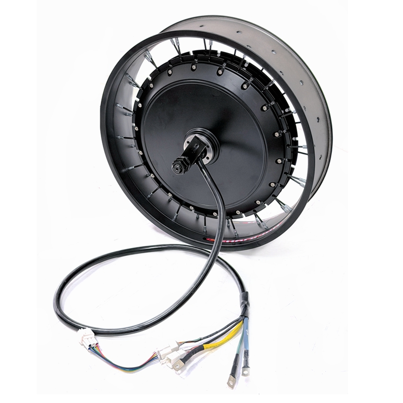 NBpower/QS V3 273 40H محرك خلف - مراجعة 72V 8000W Brushless Hub Motor وسعره