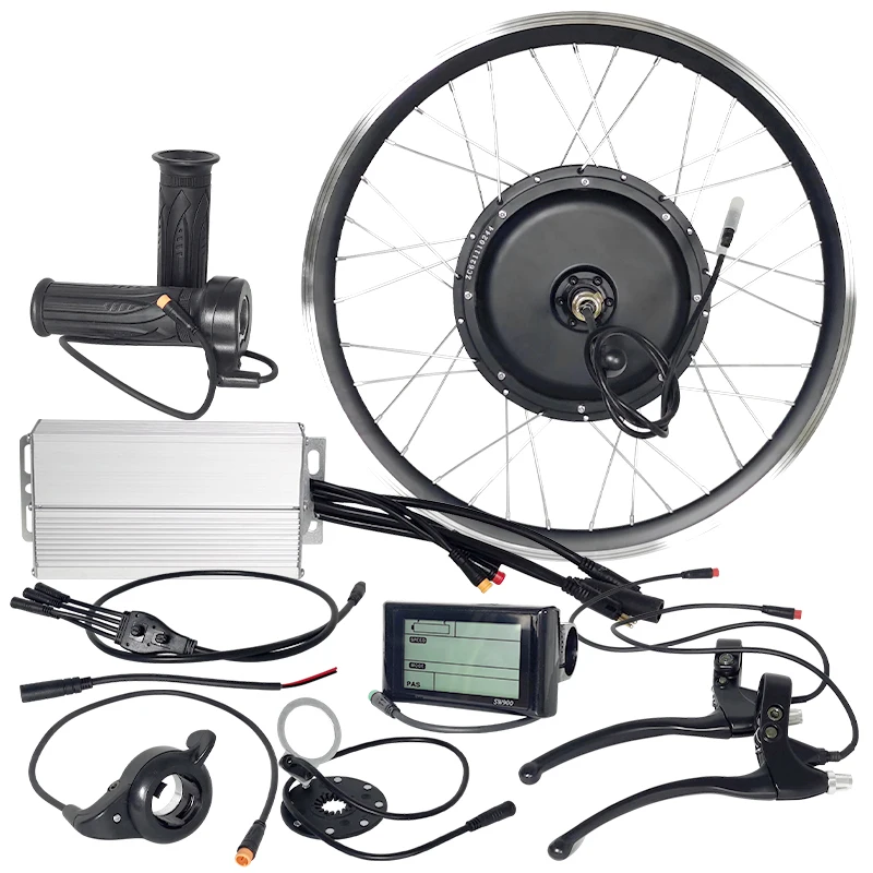جديد مجموعة التحويل الكهربائي  - مراجعة 12000W Electric Motorcycle Hub Motor وسعره