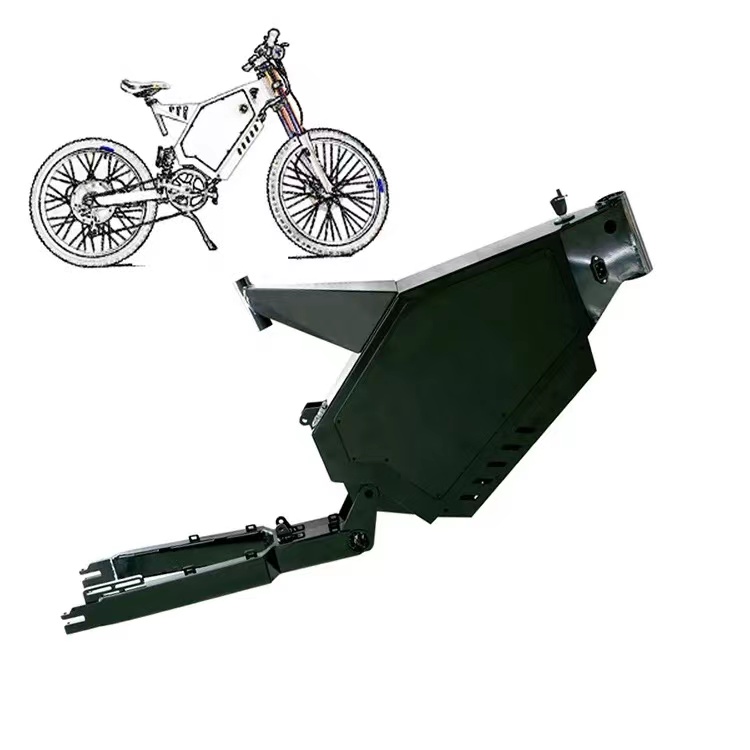 دراجة كهربائية إطار فولاذي على - مراجعة 3000W Stealth Bomber Motor وسعره