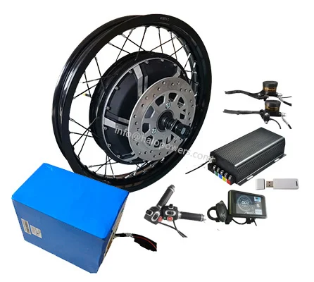 72 فولت 96 فولت QS 273 V3 1200 - مراجعة 12000W Electric Motorcycle Hub Motor وسعره
