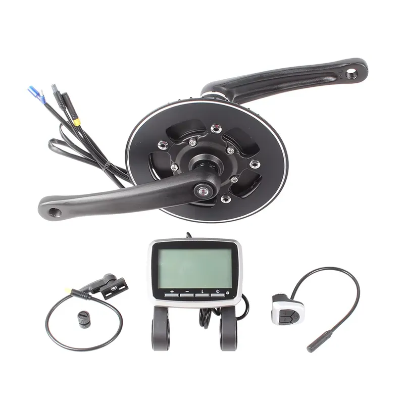 مجموعة محركات الدراجات الكهربا - مراجعة Torque Sensor Mid Drive Motor Kit وسعره
