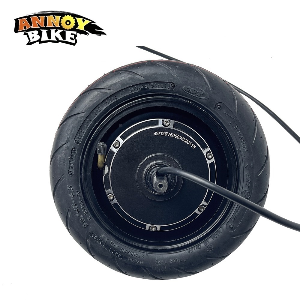 5000 واط 60H محور المحرك فراغ  - مراجعة 5000W Hub Motor Kit 72V وسعره