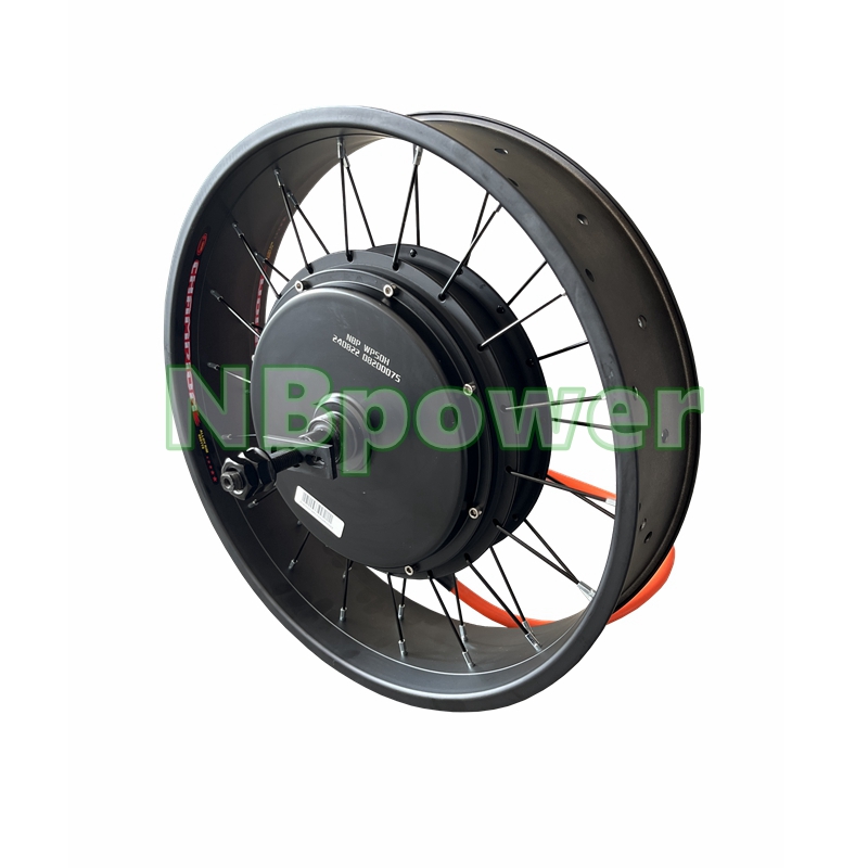 NBpower QS205 72V 5000W 170/19 - مراجعة 5000W Hub Motor Kit 72V وسعره