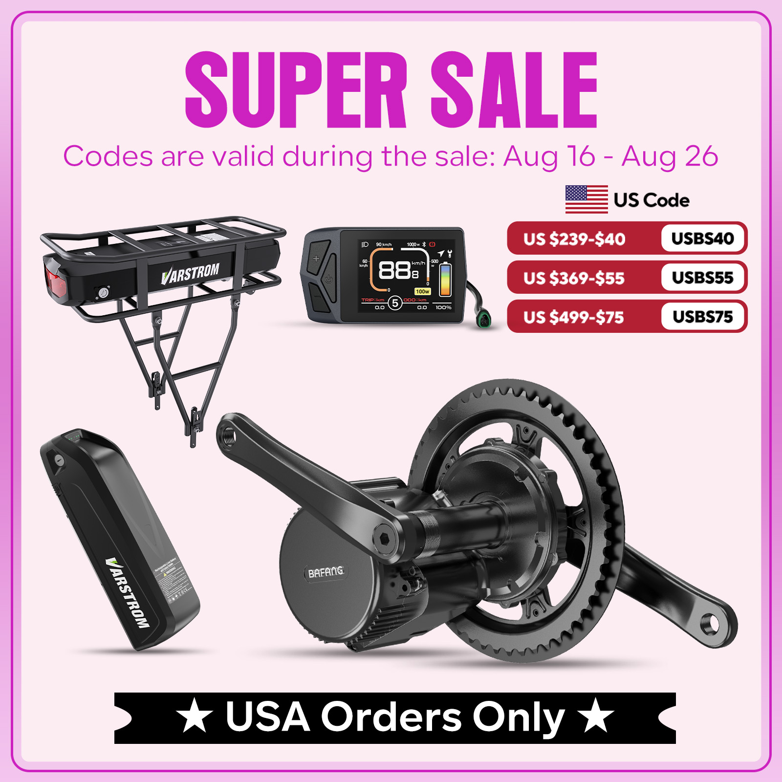 [متوفر في الولايات المتحدة] طق - مراجعة Side Hung Mid Drive Motor Kit وسعره