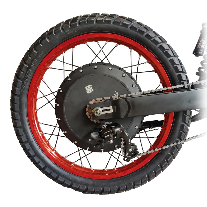 QS273 موتور 8000 واط/12000 واط - مراجعة 12000W Electric Motorcycle Hub Motor وسعره