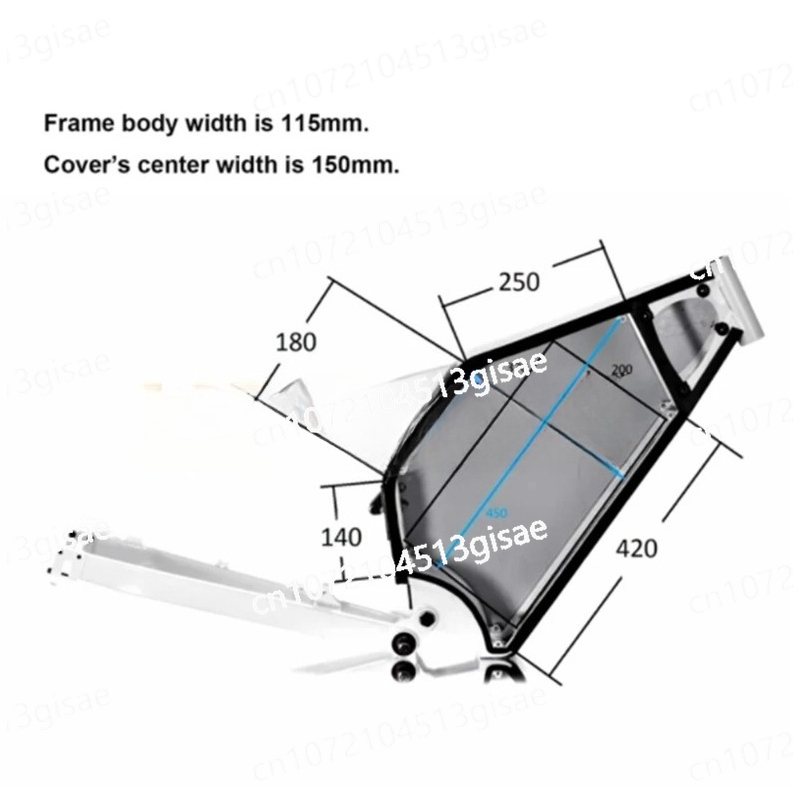 دراجة كهربائية داخل مخزون البط - مراجعة 3000W Stealth Bomber Motor وسعره