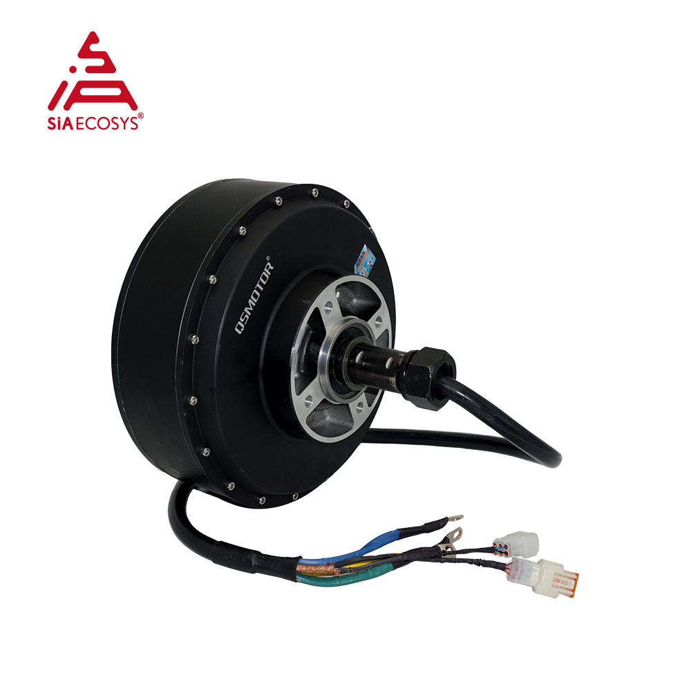 محرك كهربائي QSMOTOR 8000 واط  - مراجعة 72V 8000W Brushless Hub Motor وسعره