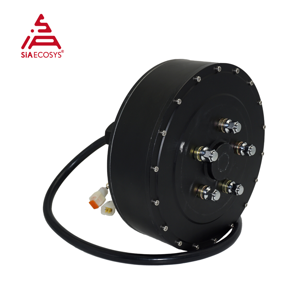 محرك كهربائي QSMOTOR 8000 واط  - مراجعة 72V 8000W Brushless Hub Motor وسعره