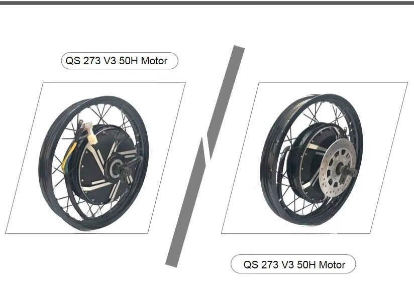 طقم محرك دراجة نارية كهربائية  - مراجعة 12000W Electric Motorcycle Hub Motor وسعره