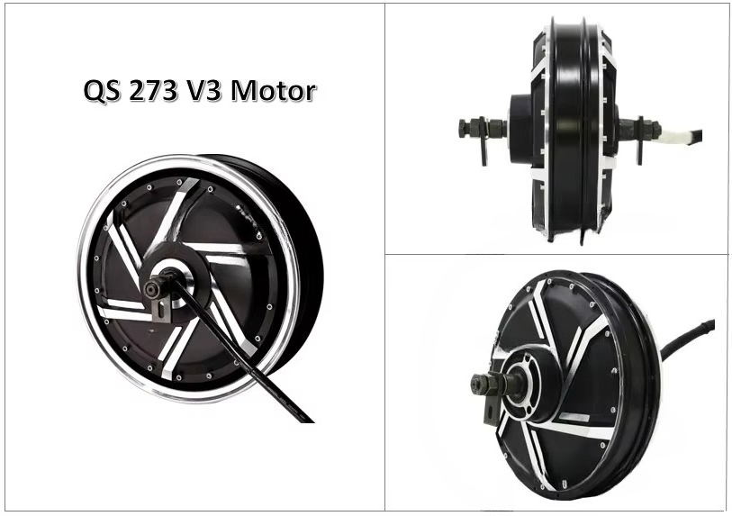 طقم محرك دراجة نارية كهربائية  - مراجعة 12000W Electric Motorcycle Hub Motor وسعره