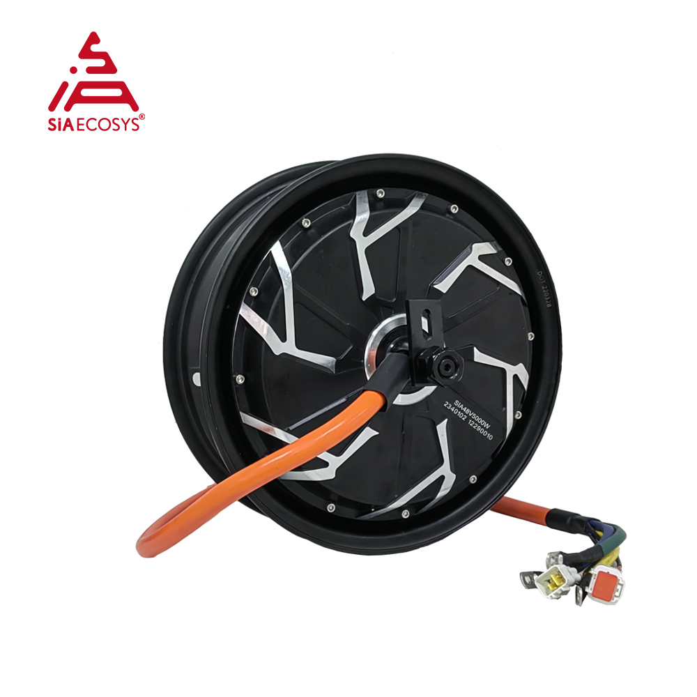محرك QSMotor QS260 V4 بقوة 500 - مراجعة Direct Drive Hub Motor 72V 5000W وسعره