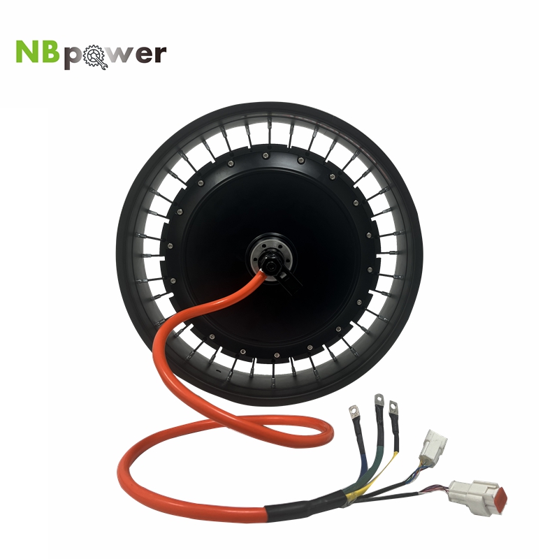 NBpower/QS273 40H 20x4/24x4/26 - مراجعة 72V 8000W Brushless Hub Motor وسعره